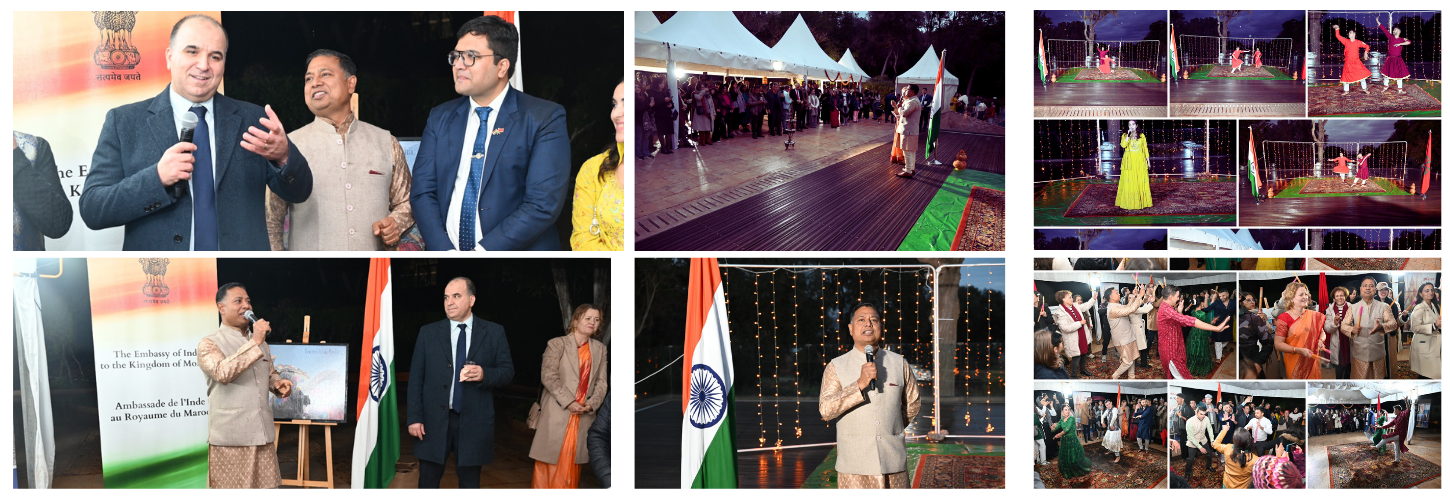  Cultural Evening At The Chellah Archaeological Site To Celebrate Dual Unesco Inscriptions: The Moroccan Caftan And India's Deepavali (Festival Of Lights)