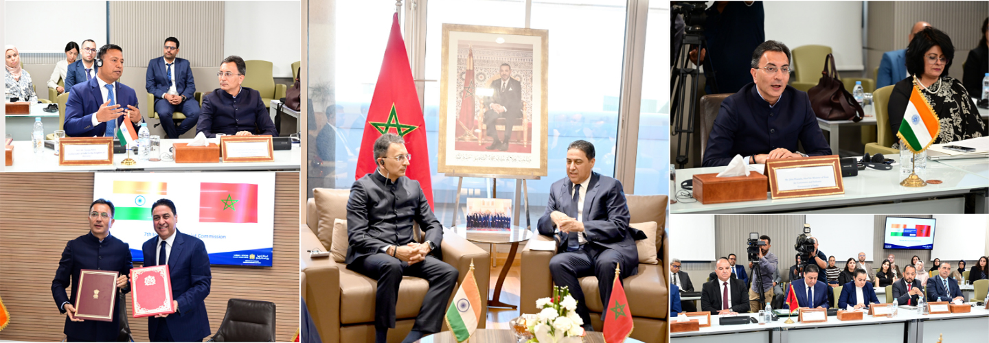  Visit of Shri Jitin Prasada Honourable Minister of State for Commerce and Industry of India to Kingdom of Morocco Morocco