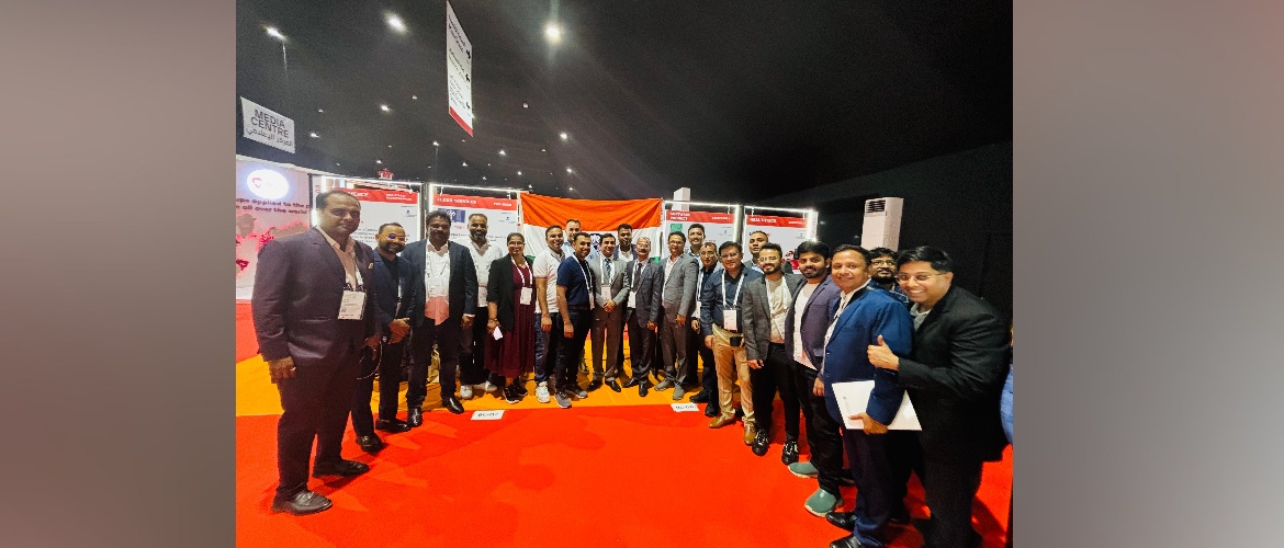  <p style="fcolor: #fff;  font-size: 15px; margin-bottom: -21px;"><b>Ambassador Rajesh Vaishnaw inaugurates India Pavilion at GITEX Africa in Marrakech

</b></p>
